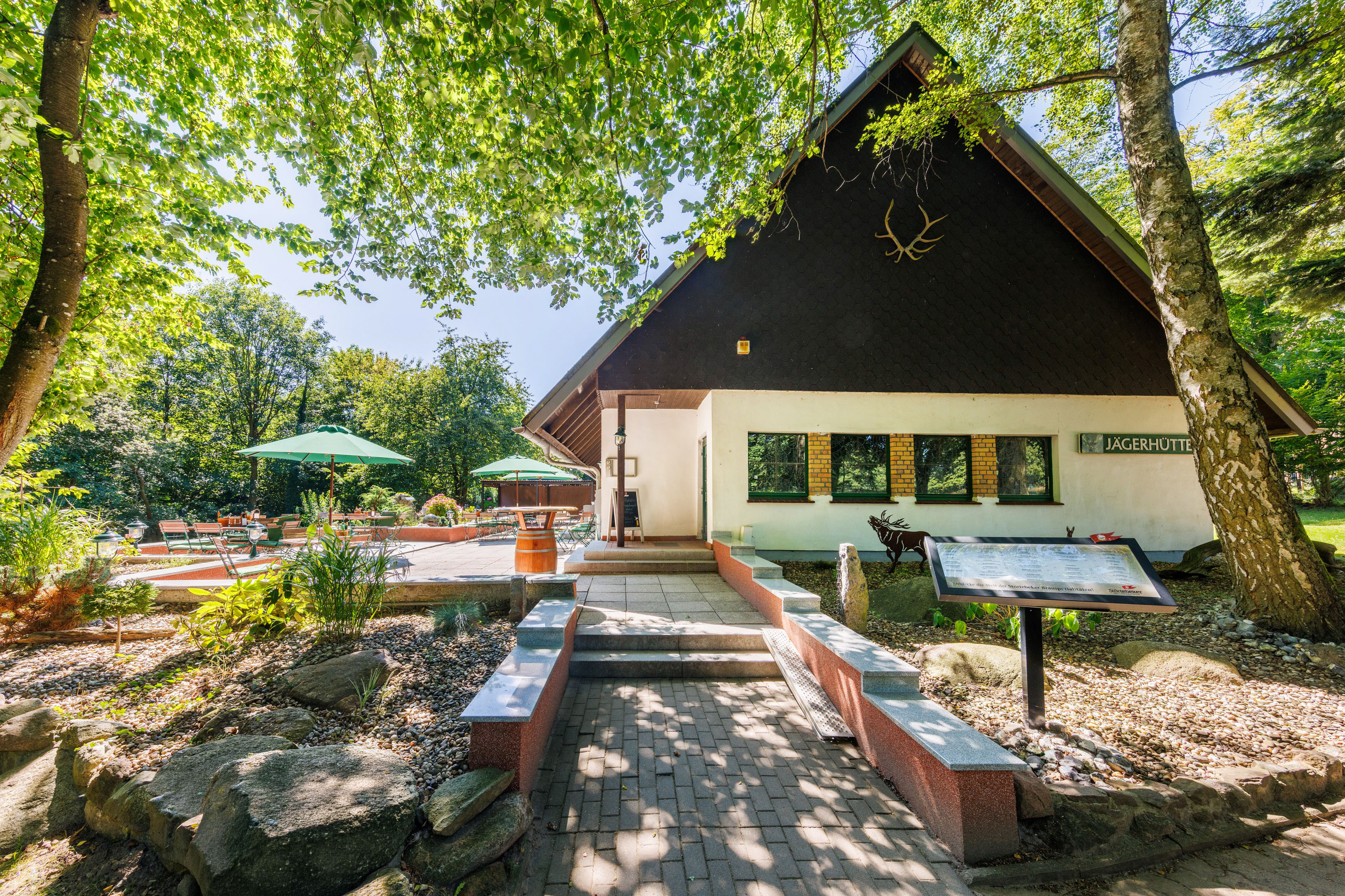 Außenbereich Jägerhütte Putbus